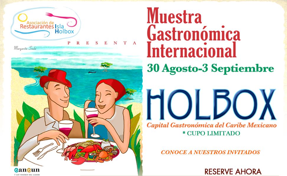 Muestra gastronómica internacional Holbox