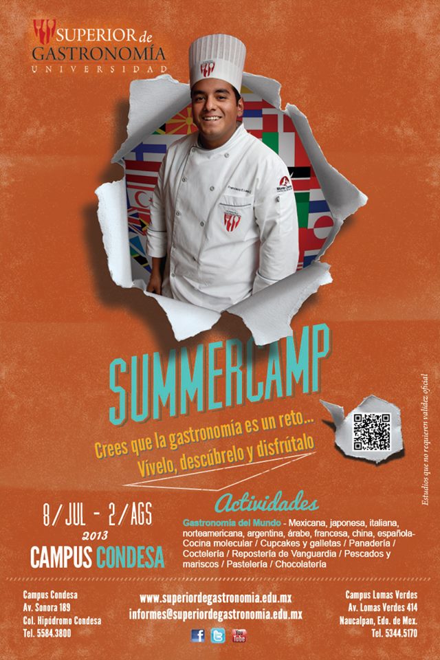 Summercamp en el Superior de Gastronomía