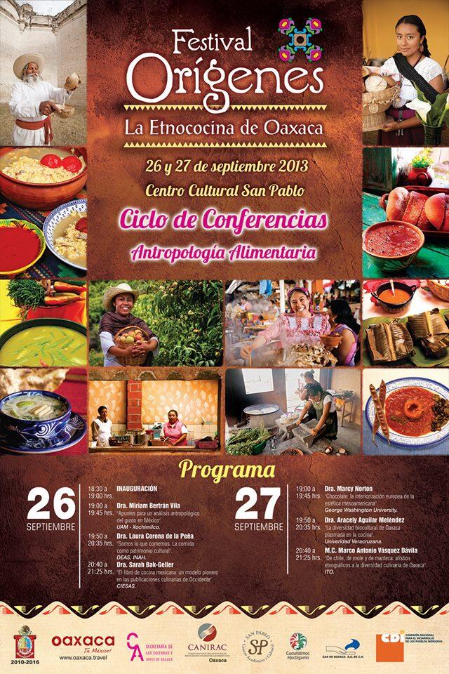 Festival Orígenes – La Etnococina de Oaxaca