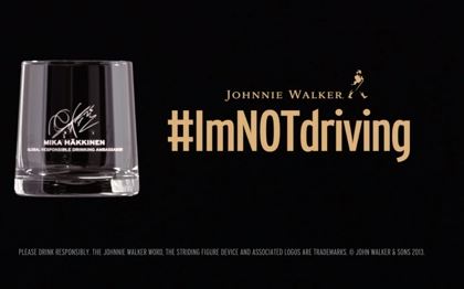 Johnie Walker y #ImNotDriving