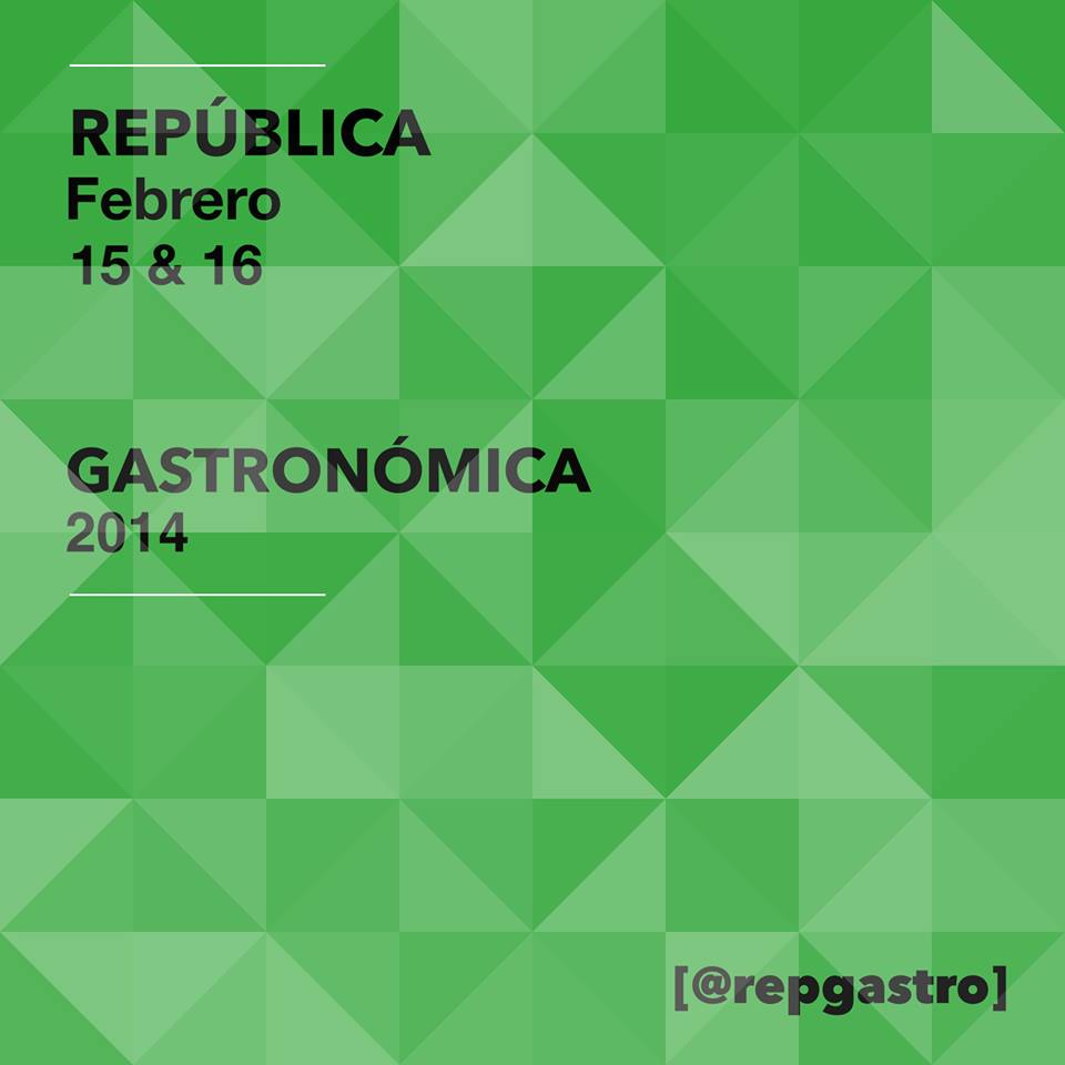 República Gastronómica vuelve en febrero 2014