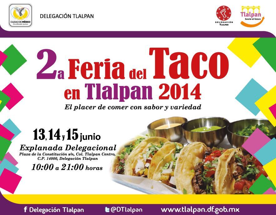 2da. Feria del Taco en Tlalpan