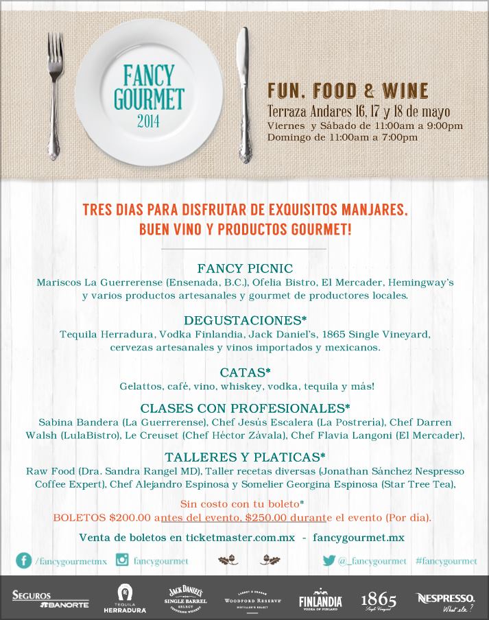 Fun, Food & Wine en Fancy Gourmet 2014