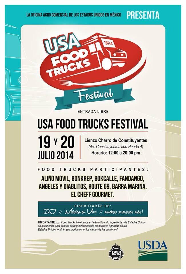 USA Food Trucks Festival en #CDMX
