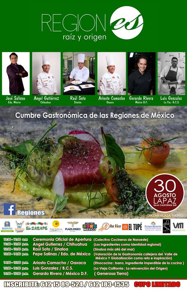 Cumbre Gastronómica de Cocina Mexicana Regional