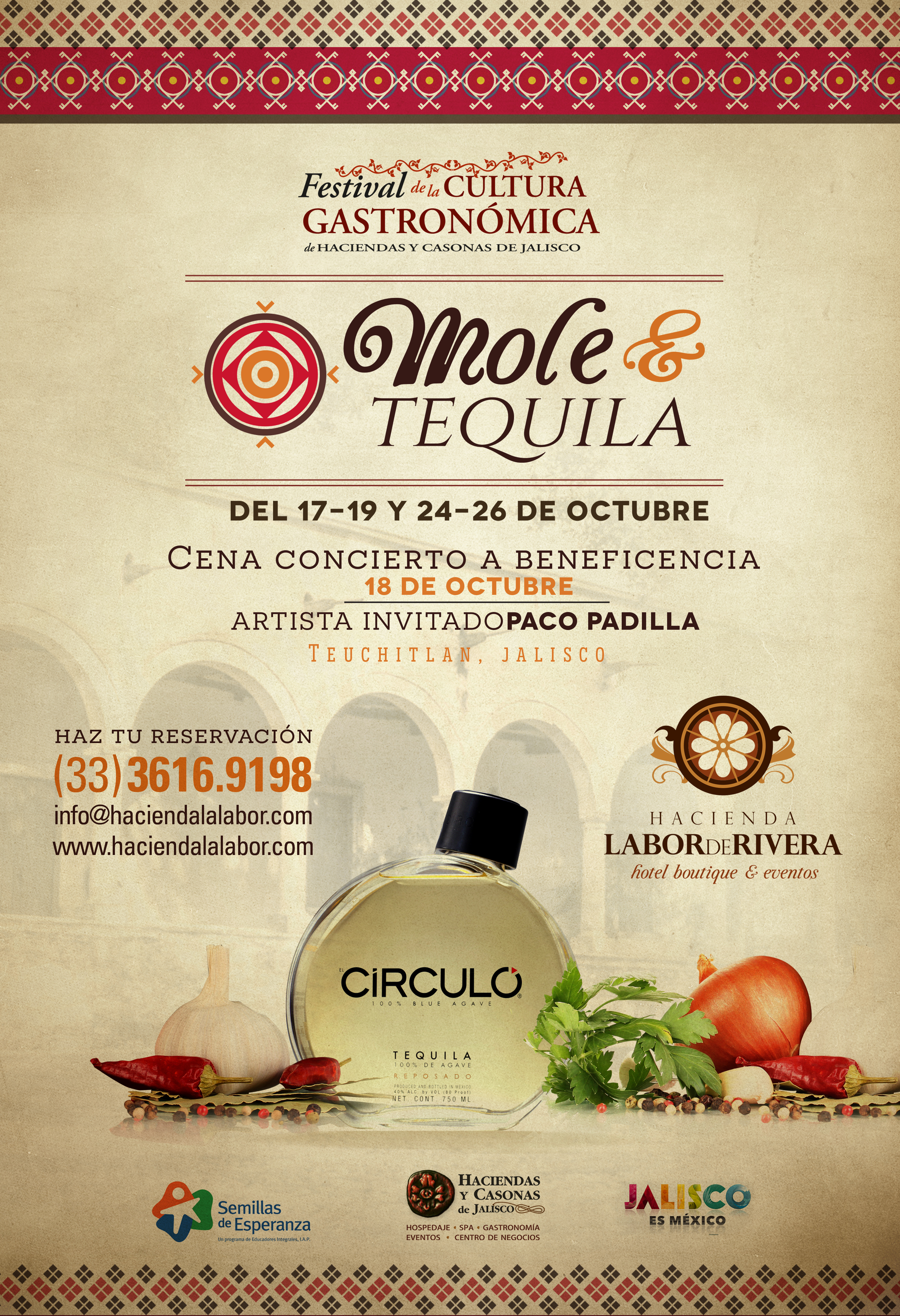 Programa Festival Gastronómico del Mole y el Tequila