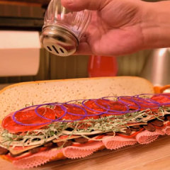 La animación del Submarino Sandwich