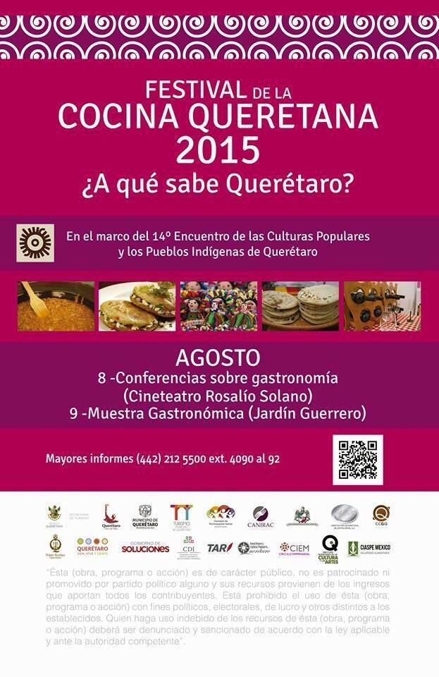 Festival de la cocina queretana 2015