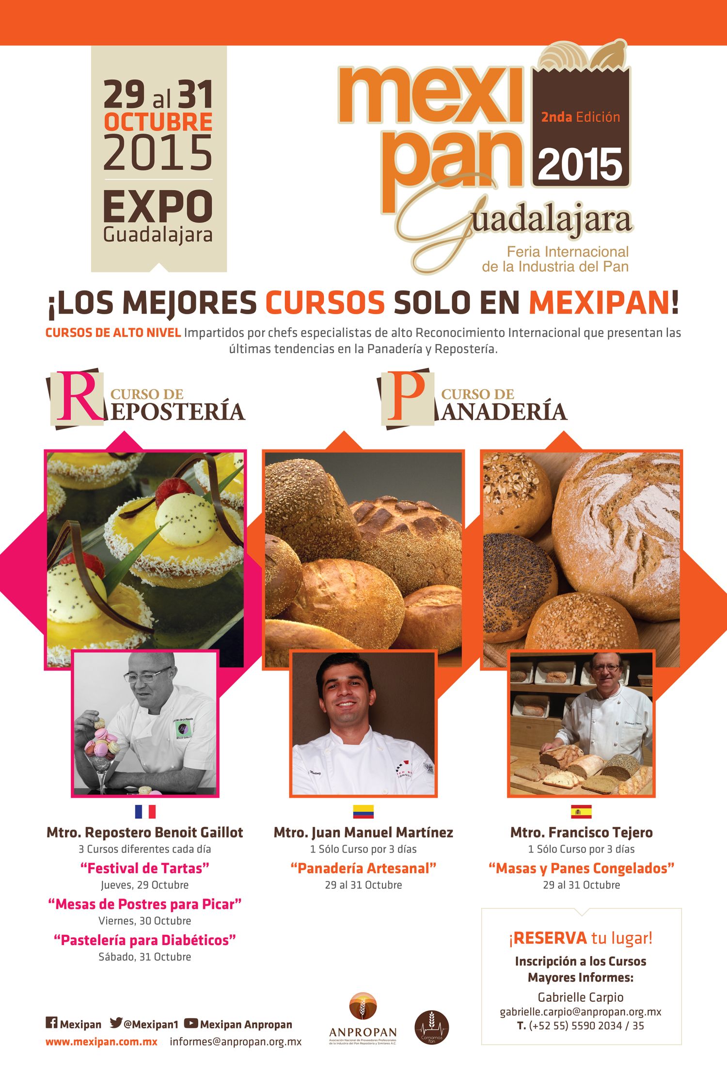Cursos en Mexipan -Guadalajara 2015