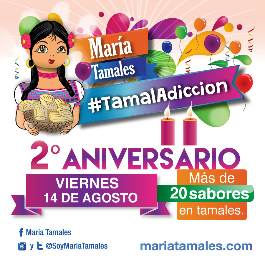 2do. Aniversario de María Tamales