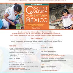 Diplomado Cocinas y Cultura Alimentaria en México 2016