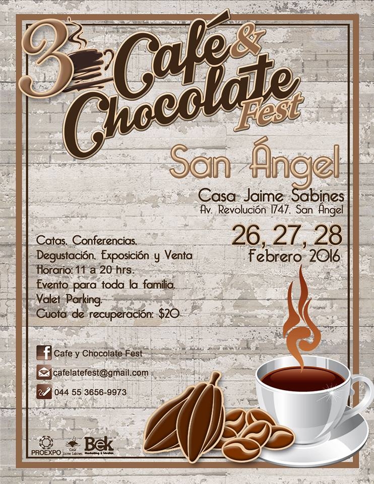 3er. Café & Chocolate Fest #CDMX