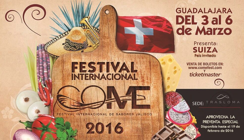 Festival Internacional COME 2016 en #Gdl