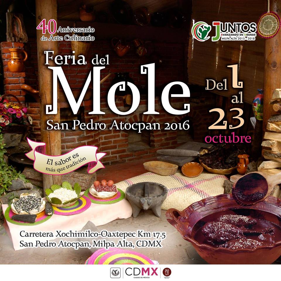 XL Feria Nacional del Mole en San Pedro Atocpan 2016