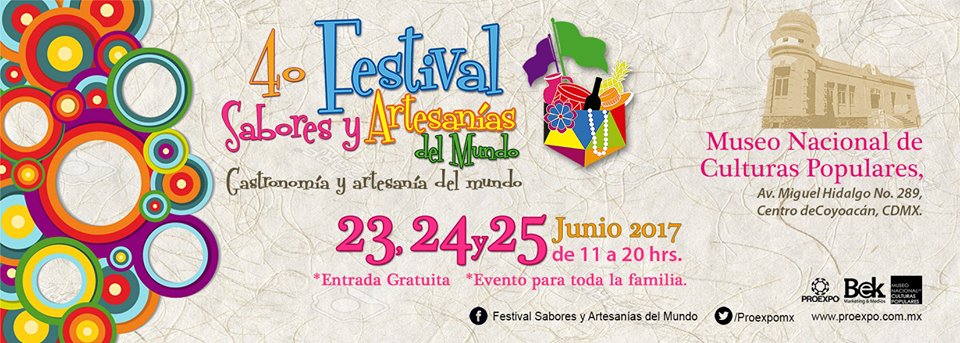 4to. Festival Sabores y Artesanías del Mundo #CDMX