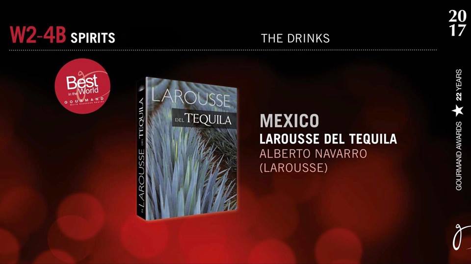 Larousse del Tequila recibe premio mundial