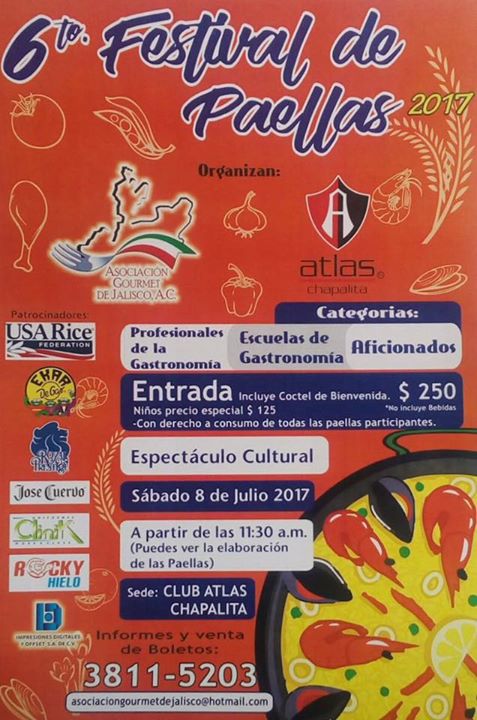 6to. Festival de Paellas #Guadalajara