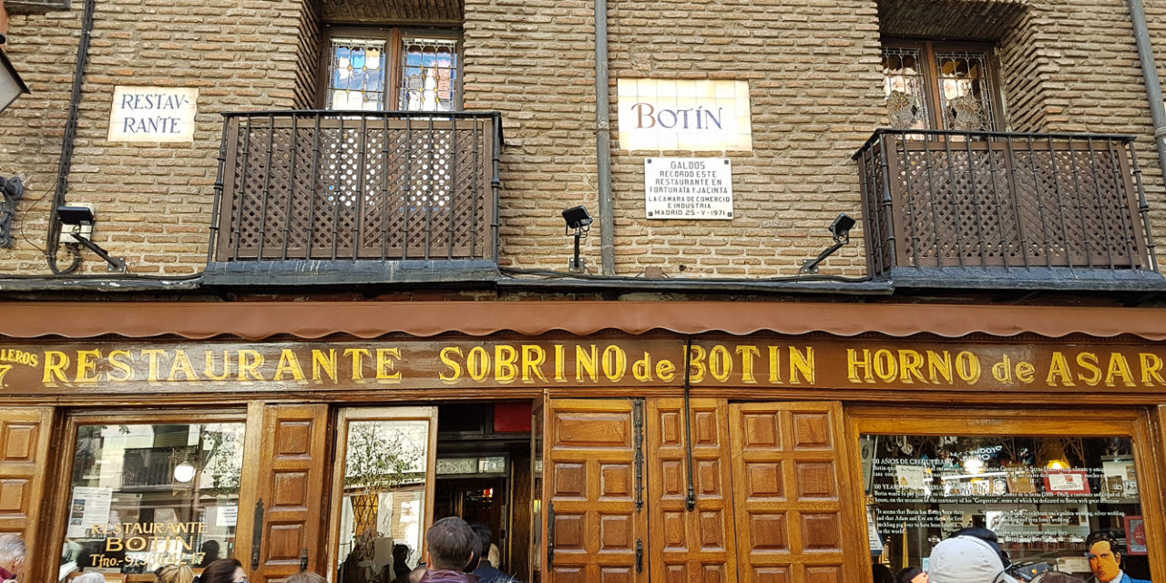 Botín: el restaurante más antiguo
